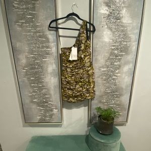 Zara One Shoulder Dress